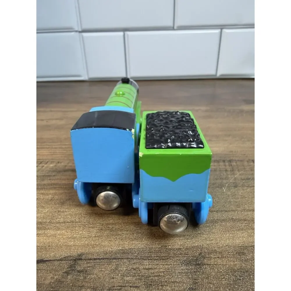 2003 Thomas & Friends 60 Year Edition Wooden Henry Train w/ Tender